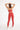 Charm legging red back view   - JUV Activewear 