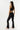 Croft Flare Legging black side view - JUV