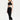 Croft Legging With Elastic Strap black - JUV 