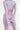 Rainbow legging purple back view in model - JUV