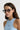 Sunny Sunglasses black in model side view -  JUV