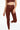 Tighty legging red wine in model front view - JUV